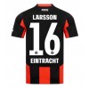 Herren Fußballbekleidung Eintracht Frankfurt Hugo Larsson #16 Heimtrikot 2025-26 Kurzarm